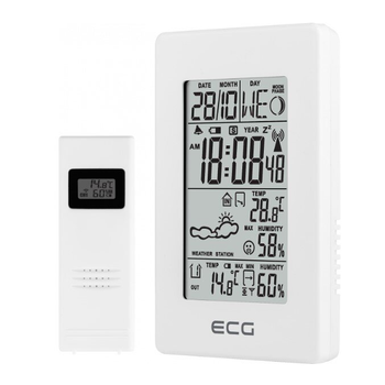 Метеостанция ECG MS 100 White