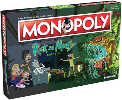 Gra planszowa Winning Moves Monopoly Rick & Morty 002701 (5053410002701)