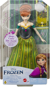 Lalka księżniczka Disney Frozen Anna śpiewająca HLW56 (194735120826)