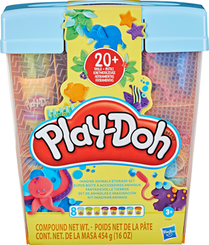Набір для творчості Hasbro Play-Doh Imagine Animals з масою для ліплення F7381 (5010996161949)