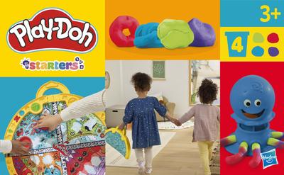 Набір для творчості Hasbro із пластиліном зі складним килимком для зберігання F9143 (5010996221070)