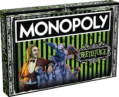 Gra planszowa Winning Moves Monopoly UK: Beetlejuice WM03321-EN1-6 (5036905050678)