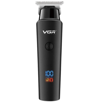 Машинка для стрижки волос VGR V-937 Professional + триммер |3 насадки| Черный