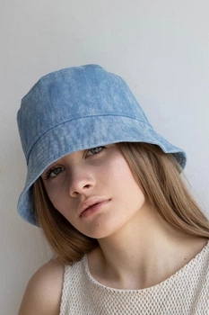 Панама джинсовая D.Hats голубая