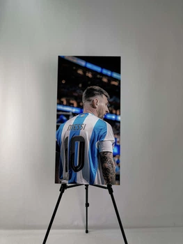 Картина на металі з принтом "Messi", 38/78см (1981)