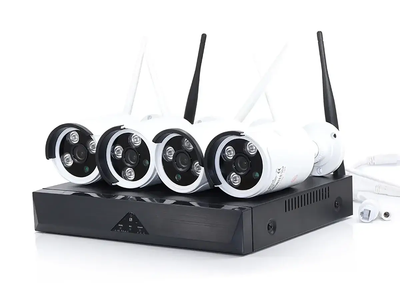 Беспроводная система видеонаблюдение DVR 8906ZL3-4 IP WIFI, Камера для внутреннего и наружного применения