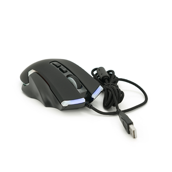 Мышь проводная iMICE T70, 8 кнопок, 1200/2400/4800/7200 DPI, Led Lighting, 1,8м, Windows xp/Vista/Win7/8/10 Mac OS X, Black, COLOR BOX, Q40