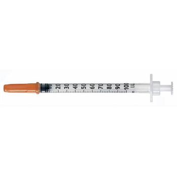 Шприц інсуліновий U 100 із голкою 30 G 0 3 x 13мм Solocare 30 G