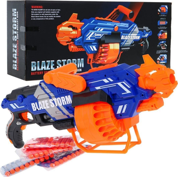 Велика гвинтівка для дітей 8+ Blaze Storm 40 пінопластових куль + опора для ручки