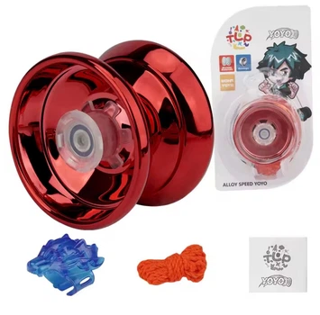 Игрушка Йо-йо металлическая для трюков, цвет красный (105597790)