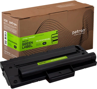 Картридж Patron Green Label Samsung SCX-D4200A для SCX-4200/SCX-4220 Black (PN-SCXD4200GL)