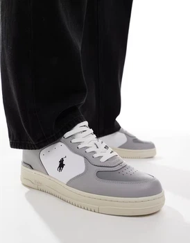 Кожанные мужские кроссовки Polo Ralph Lauren 44 (11US) 29.5 см Бело-кремовый