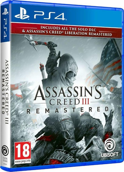 Гра PS4 Assassin's Creed III + Liberation HD Remaster (Blu-ray диск) (3307216111597)
