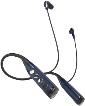 Слуховий апарат AIMED Hearing Aid Pro Series N08 з підключенням Bluetooth та кріпленням на шию Чорний