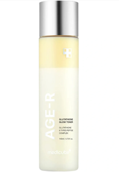 Тонер-молочко з глутатіоном для освітлення та сяйва Medicube AGE-R Glutathione Glow Toner, 140 мл