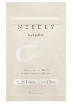 Микроиголочные патчи для кожи вокруг глаз Needly Eye patch, 4 шт