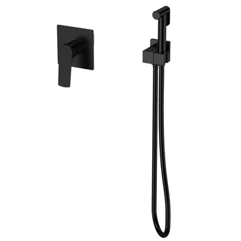 Змішувач для гігієнічного душу MIXXUS PREMIUM MONE 002 INNER BLACK (вбудований) (Колір чорний) (MI6779)