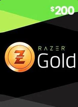Карта пополнения Razer Gold 200 USD