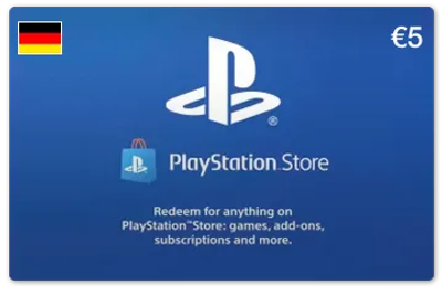 Карта пополнения Playstation PSN Gift Card 5 EUR