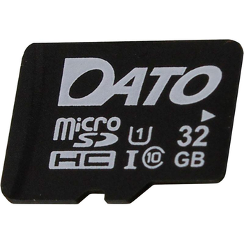 Картка пам'яті MicroSDHC 32 GB UHS-I Class 10 Dato + SD-adapter (DTTF032GUIC10) 32 ГБ 22190
