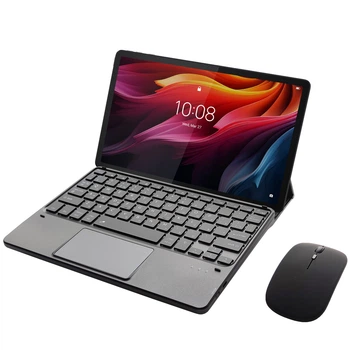 Клавиатура-подставка беспроводная Smart Keyboard + Мышка для Lenovo Tab K11 Ukr+Eng Black