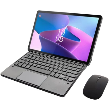 Клавиатура-подставка беспроводная Smart Keyboard + Мышка для Lenovo Tab P11 2Gen Ukr+Eng Black
