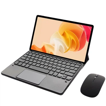 Клавіатура-підставка бездротова Smart Keyboard + Мишка для Realme Pad 2 Ukr+Eng Black