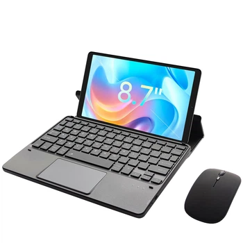 Клавиатура-подставка беспроводная Smart Keyboard + Мышка для Realme Pad Mini Ukr+Eng Black
