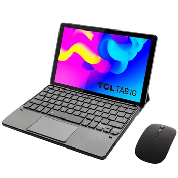 Клавиатура-подставка Smart Keyboard + Мышка для TCL TAB 10 Ukr+Eng Black