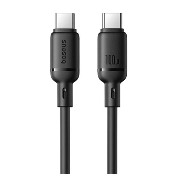 Кабель Baseus Silky Series Type-C to Type-C 100W 2m Black P10377704113-01
