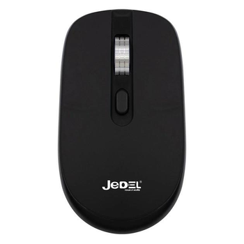 Беспроводная мышь Jedel WD100, 2.4 GHz, 800-1600 DPI, 2хААА черная