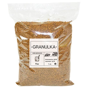 Кава розчинна ароматизована Granulka Ром 1 кг