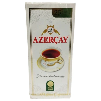 Чай черный Azercay Бергамот 25 пакетиков