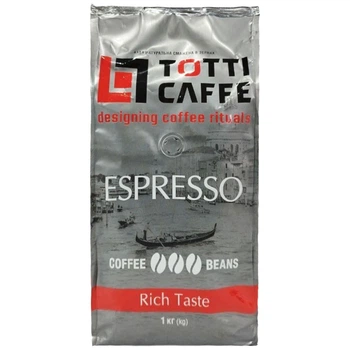 Кофе зерновой TOTTI Caffe Espresso 1 кг