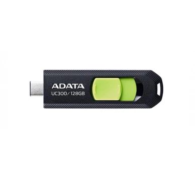 Флеш-накопитель Adata USB 3.2 Gen1 UC300 Type-C 128Gb Black/Green