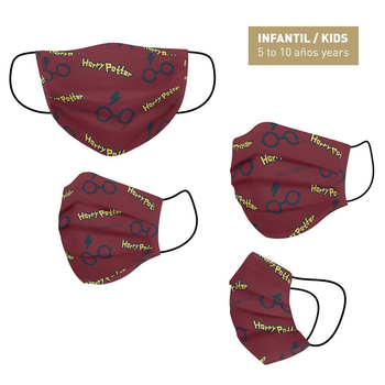 Маска гігієнічна для дорослих Cerda Mascarilla Higienica Reusable - Harry Potter: Glases Logo