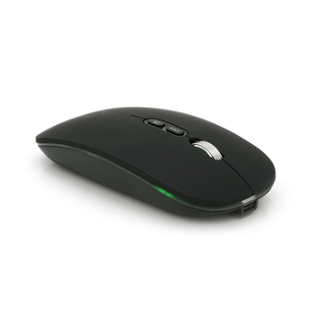 Мышь беспроводная iMICE E-1400, 5 кнопок, 800/1200/1600 DPI, 2.4Ghz 10м, Windows xp/Vista/Win7/8/10 Mac OS X, Rechargable, Black, BOX, Q100