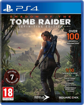 Гра PS4 Shadow Of The Tomb Raider: Definitive Edition (Blu-ray диск) (4020628597252)