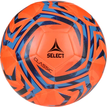 Футбольний м'яч Select Classic v25, розмір 5, для гри на траві та ґрунті, матовий поліуретан, натуральна латексна камера, машинний шов(OB_30853F92BD31)