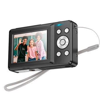 Дитячий фотоапарат / фотокамера HOCO digital camera DV202 44MP 30fps/1920p 2.4" IPS HD Black
