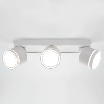 Накладной светильник Ardero ML418-3 белый 220V поворотный (под 3 сменные LED лампы GX53) 345х82x93мм