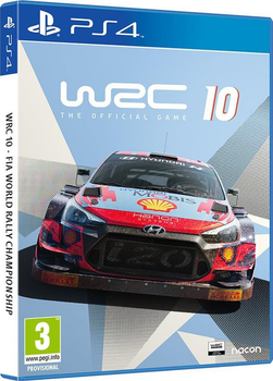 Гра PS4 WRC 10 (Blu-ray диск) (3665962009484)