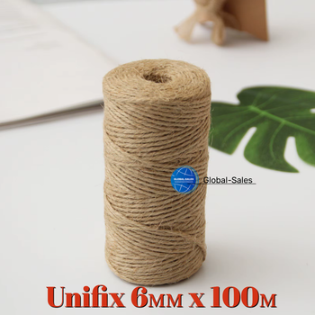 Канат джутовый Unifix 6мм x 100м (699563)