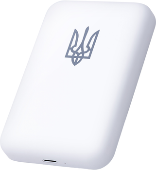 УМБ Портативна батарея Powerbank (павербанк) для iPhone з бездротовою зарядкою MagSafe 5W 3500 мАг PD iGlaz Pavlysh MG-3