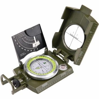 Компас Carbon Military Metal