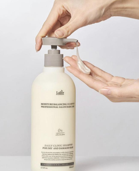 Безсиликоновый зволожуючий шампунь La'dor Moisture Balancing Shampoo 530 мл