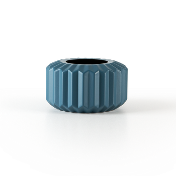 Ваза для квітів MVM MY HOME декоративна 7.5 см Синя (DH-FLOWERS-08 DARK BLUE)