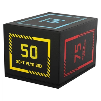 Бокс плиометрический тумба для кроссфита Плиобокс SOFT PLYO BOX LiveUp LP8155