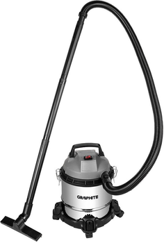 Odkurzacz przemysłowy Graphite 800 W 12 L 59G613 (5902062051820)