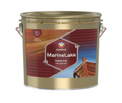 Лак алкид-уретановый для яхт ESKARO MARINE LAKK 90 TIX 0.95л